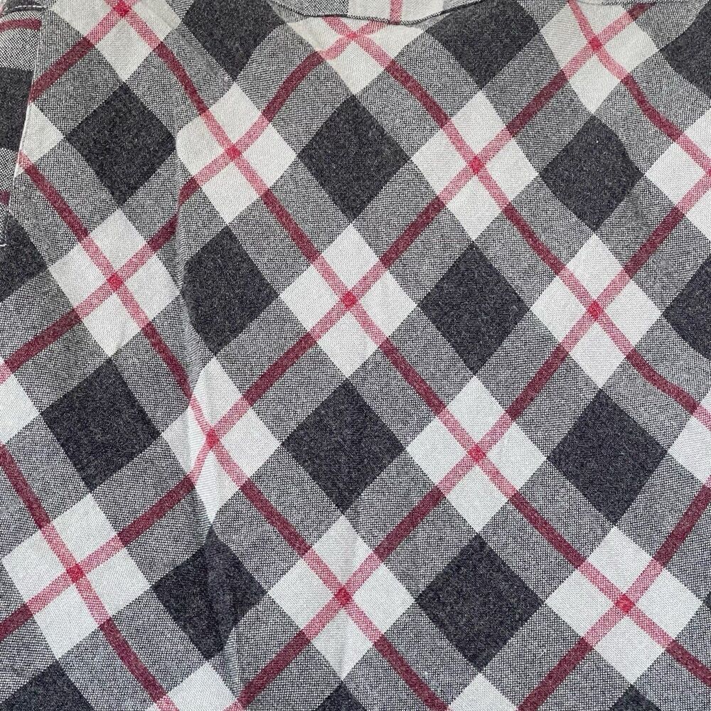 Merona Womens Plaid Tartan Mini Skirt Preppy Wool Blend Work Career Office Sz 12 - Picture 6 of 12